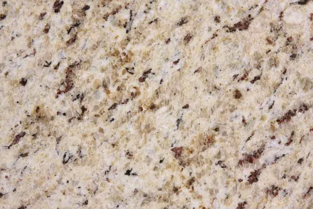 Amostra de granito amarelo ornamental