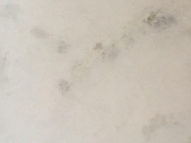 Amostra de mármore branco especial