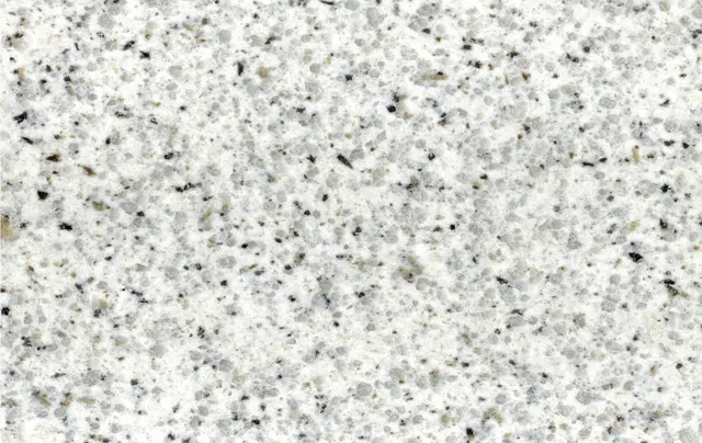 Amostra de granito branco polar