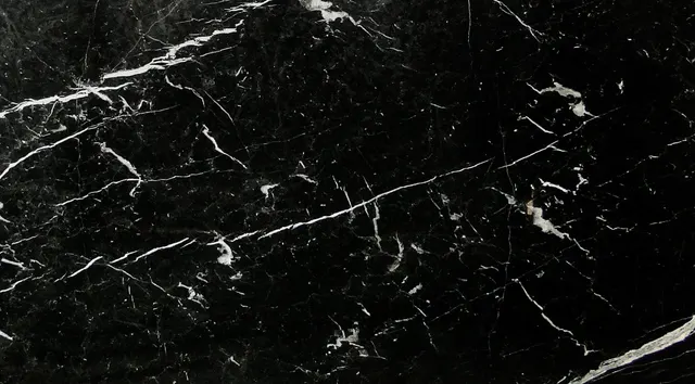 Amostra de mármore nero marquina