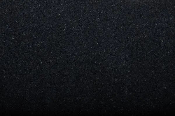 Amostra de granito preto absoluto