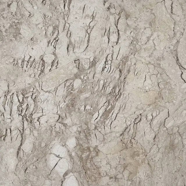 Amostra de mármore travertino nacional